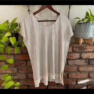 Zara shimmery top - M